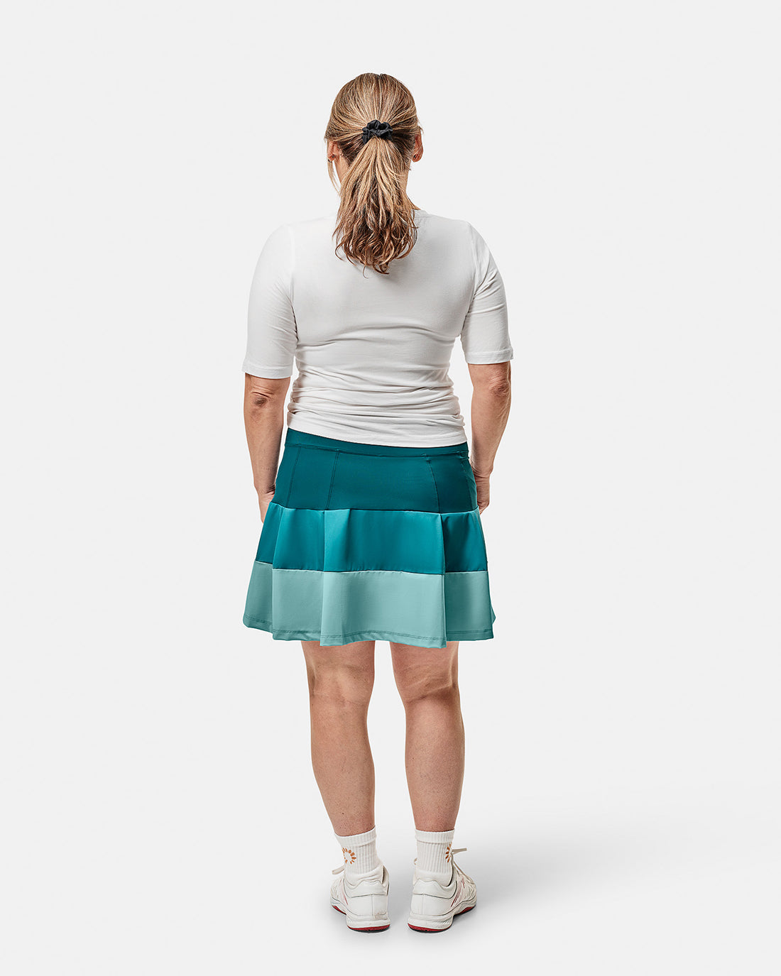 EMMA - Lång trefärgad sportkjol